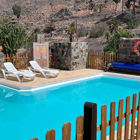 Casa Rural La Limera Con Piscina Privada Santa Lucia De Tirajana Luaran gambar