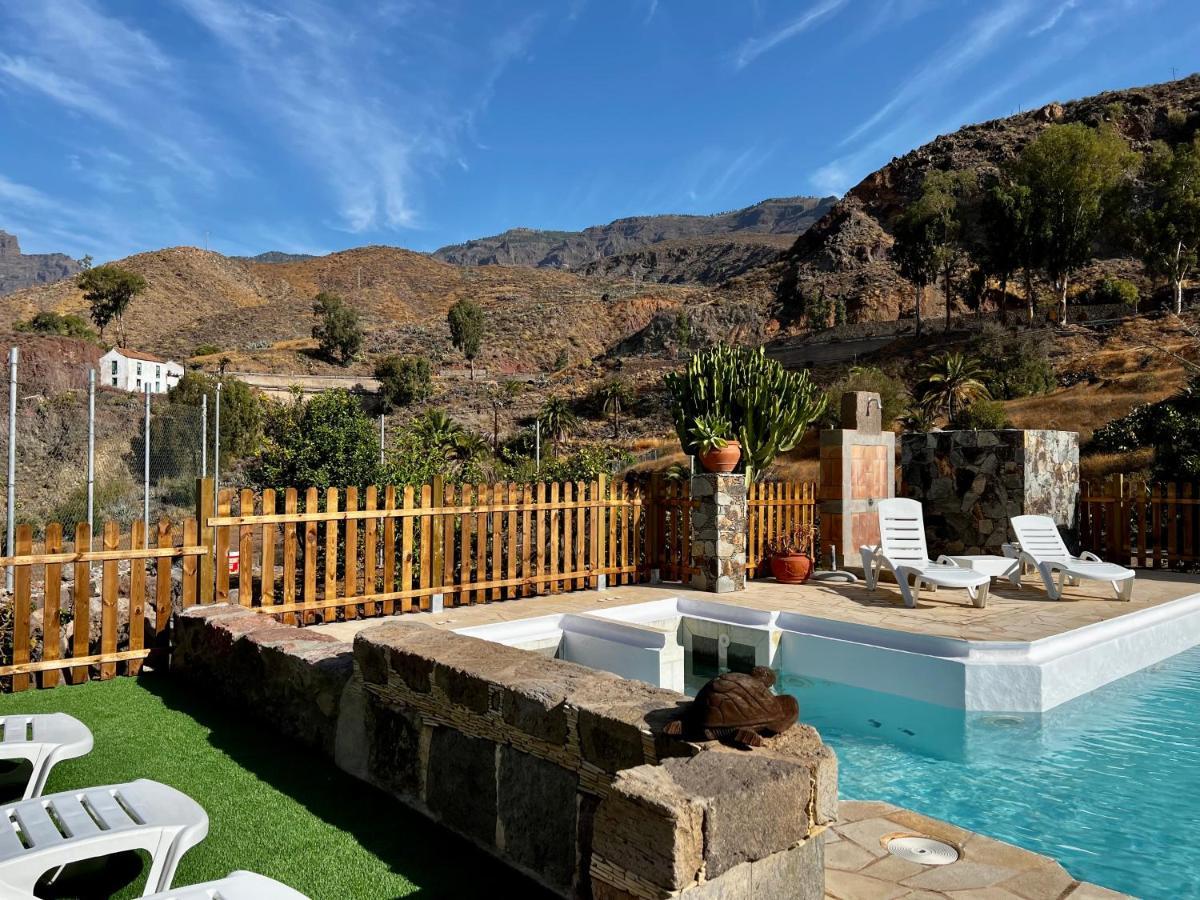 Casa Rural La Limera Con Piscina Privada Santa Lucia De Tirajana Luaran gambar