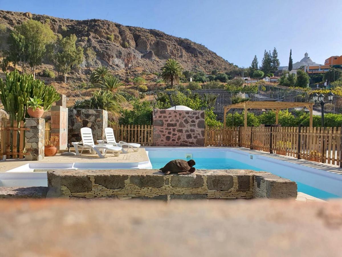 Casa Rural La Limera Con Piscina Privada Santa Lucia De Tirajana Luaran gambar