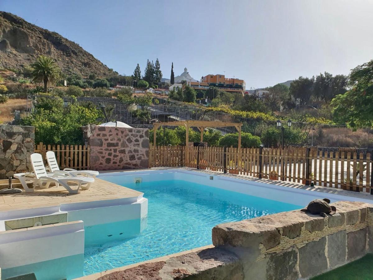 Casa Rural La Limera Con Piscina Privada Santa Lucia De Tirajana Luaran gambar