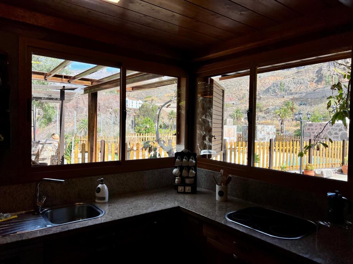 Casa Rural La Limera Con Piscina Privada Santa Lucia De Tirajana Luaran gambar