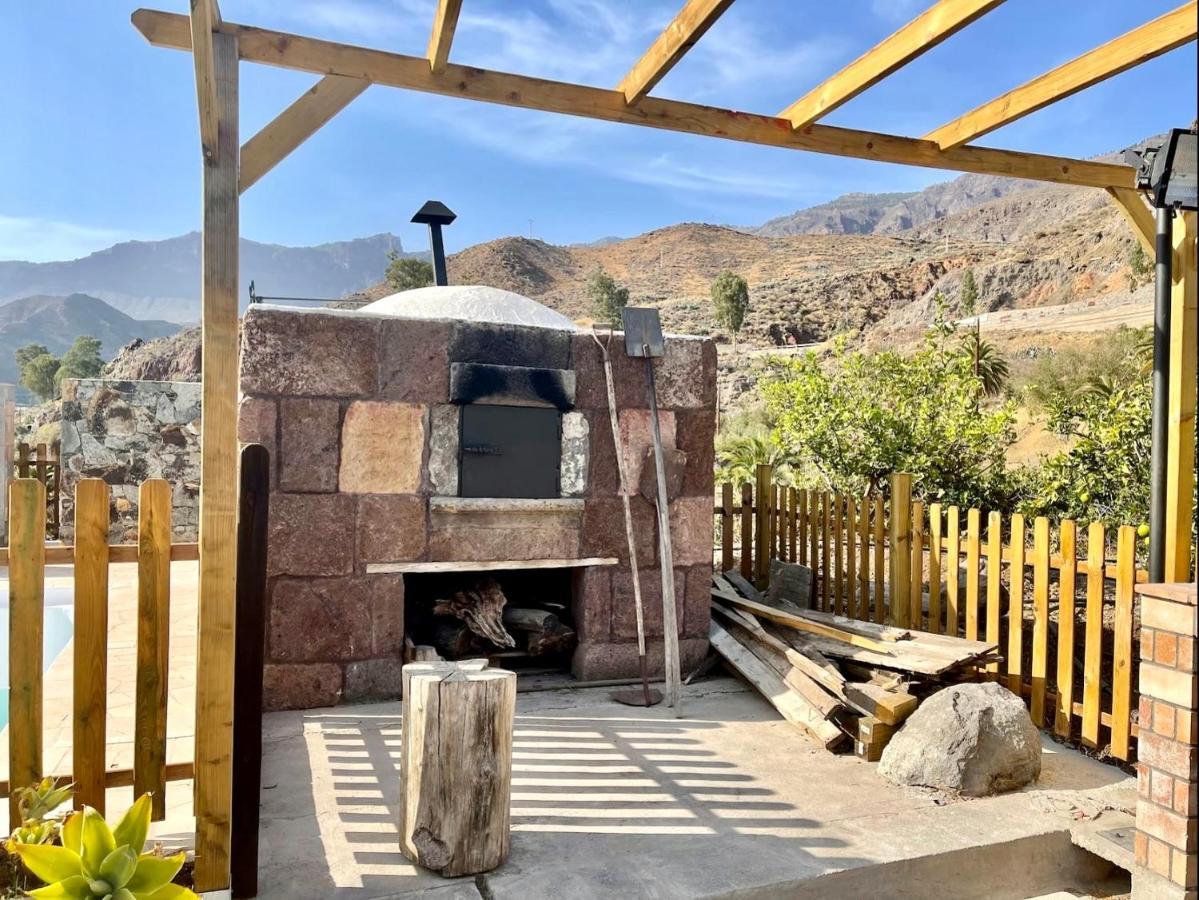 Casa Rural La Limera Con Piscina Privada Santa Lucia De Tirajana Luaran gambar